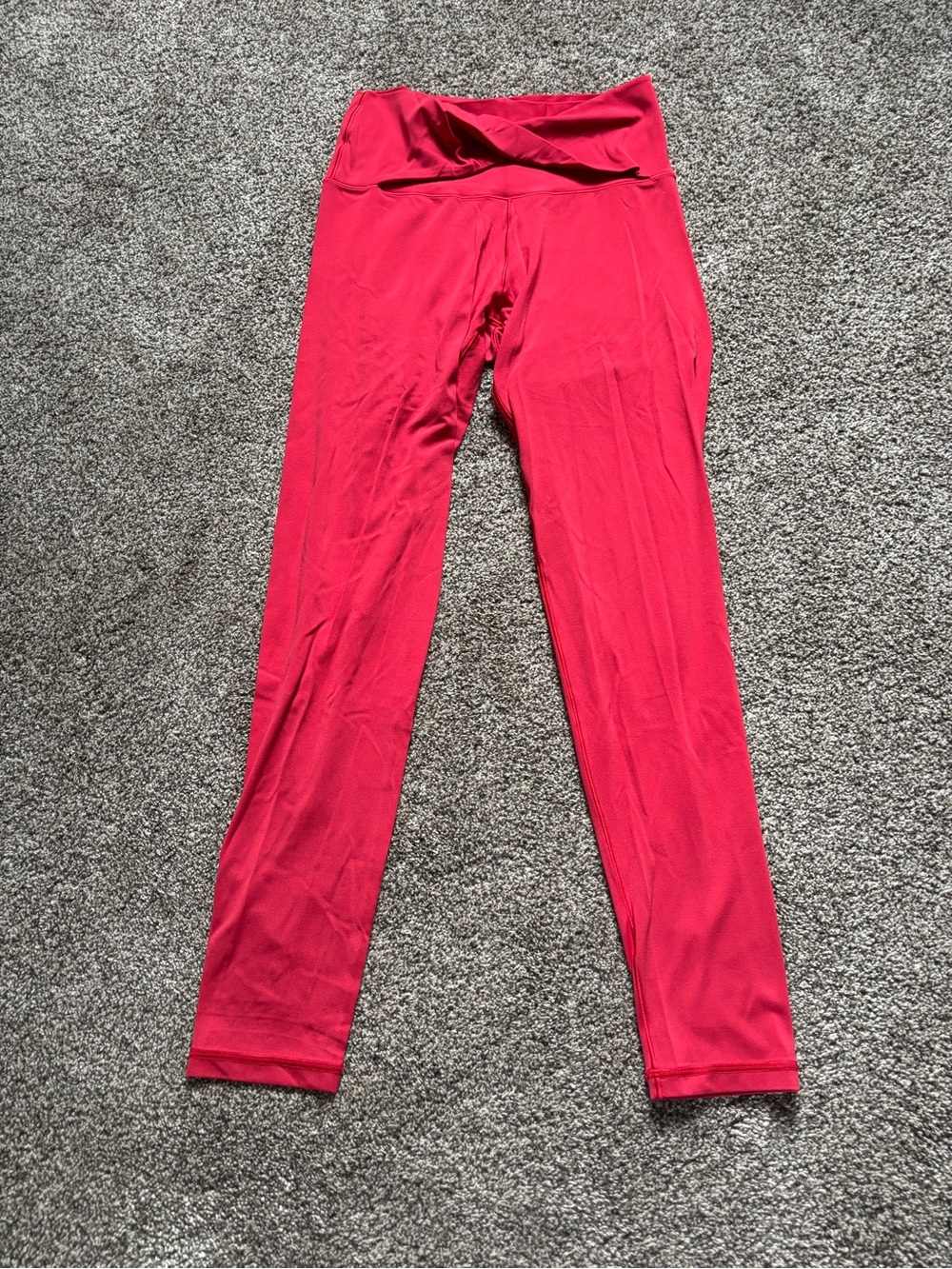 aerie High-Waist Active Leggings in Red